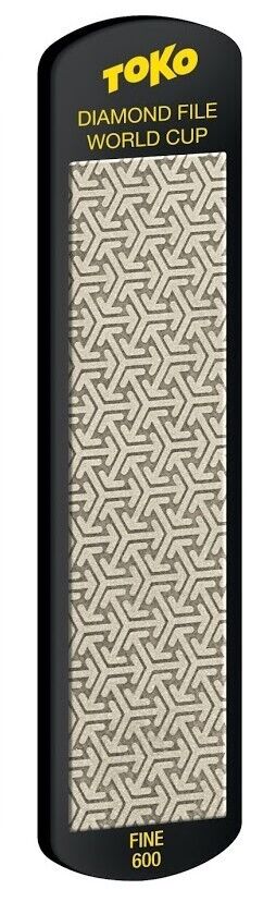 Toko FINE 600 grit 100mm World cup black Diamond file Made in Italy 5560059