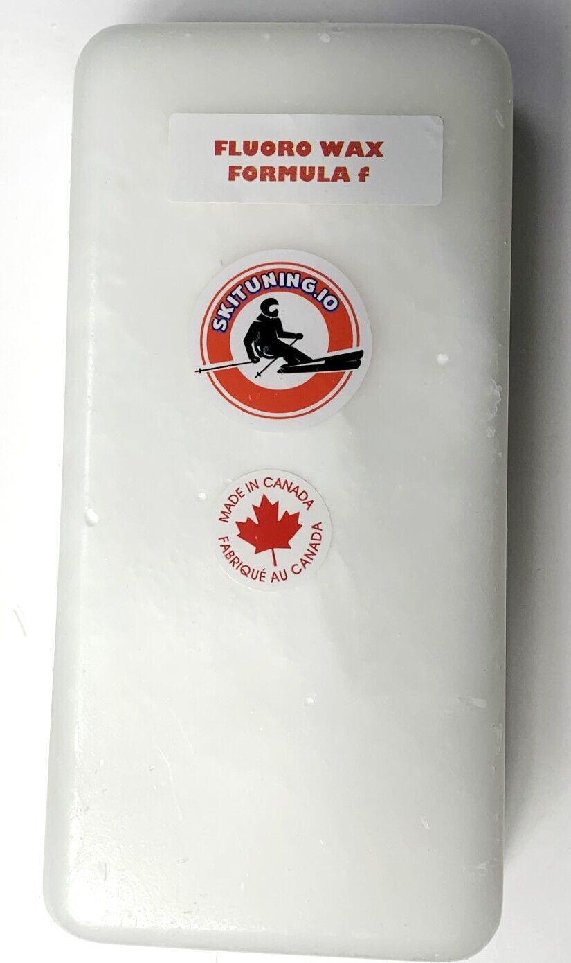 Skituning.io Formula F fluoro race ski wax 650g UNI (0 to -25C) Made in Canada