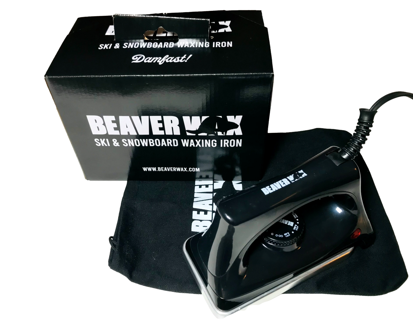 Beaver Wax Portable Ski Wax Iron with Adjustable Temperature 60/180C
