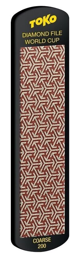 Toko COARSE 200 grit 100mm World cup black Diamond file Made in Italy 5560061