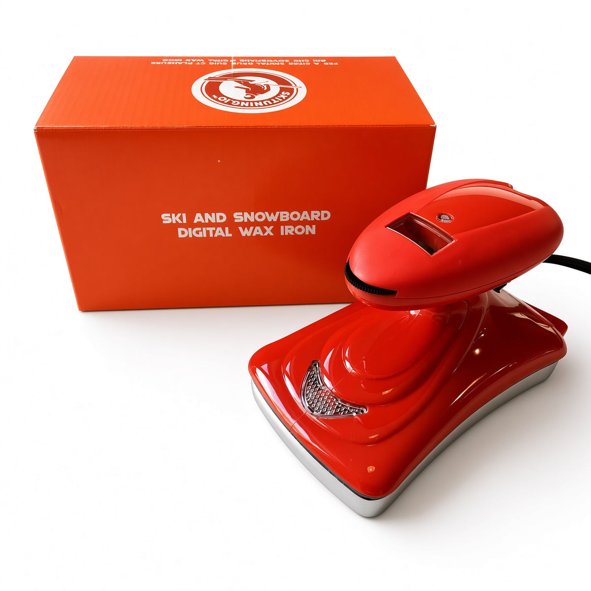 Digital red ski & Board Wax Iron 800W - 2 Year Warranty