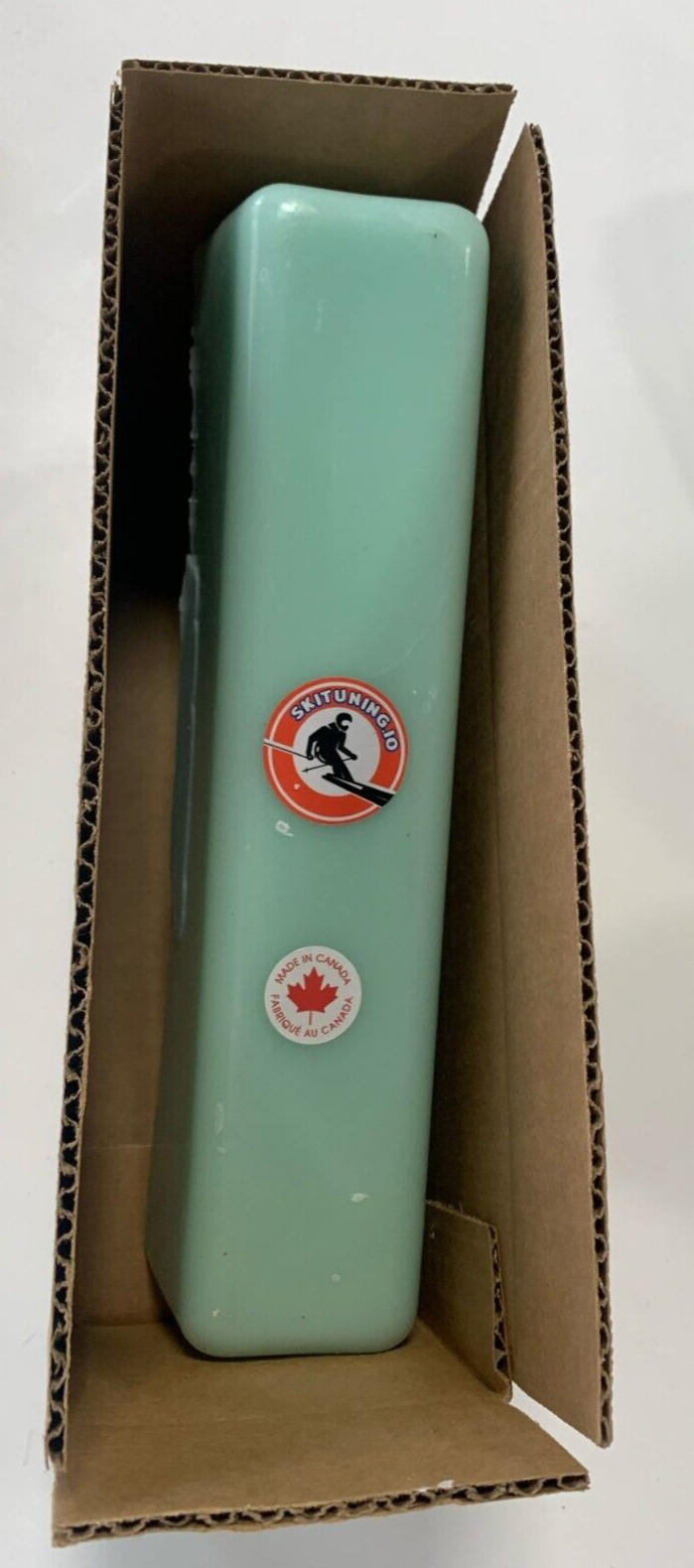 Skituning.io 1kg Green cold ski wax (-10 to -30 C) block Made in Canada