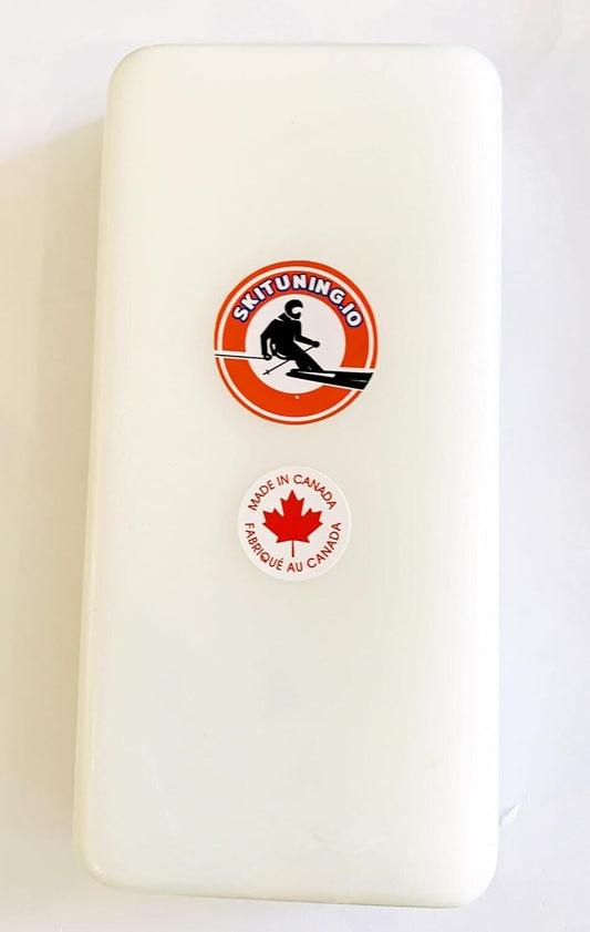Skituning.io 600g White universal (0 to -30C) ski wax Made in Canada