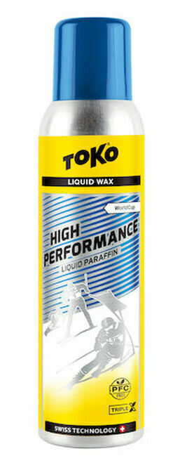 TOKO High Performance LIQUID race WC paraffin BLUE COLD (-9 to -30 C) (125ml)