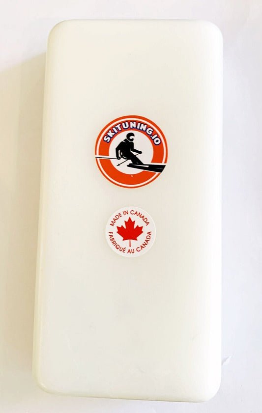 Skituning.io 600g White Universal ski & Board Wax (0 to -30 °C) Made in Canada